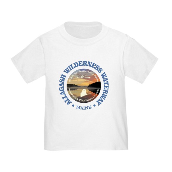 CafePress - Allagash Wilderness Waterway T Shirt - Cute Toddler T-Shirt, 100% Cotton