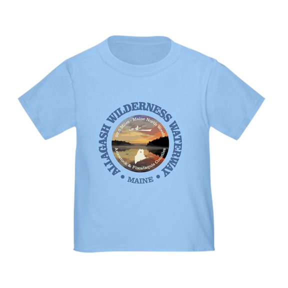 CafePress - Allagash Wilderness Waterway T Shirt - Cute Toddler T-Shirt, 100% Cotton