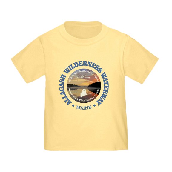 CafePress - Allagash Wilderness Waterway T Shirt - Cute Toddler T-Shirt, 100% Cotton