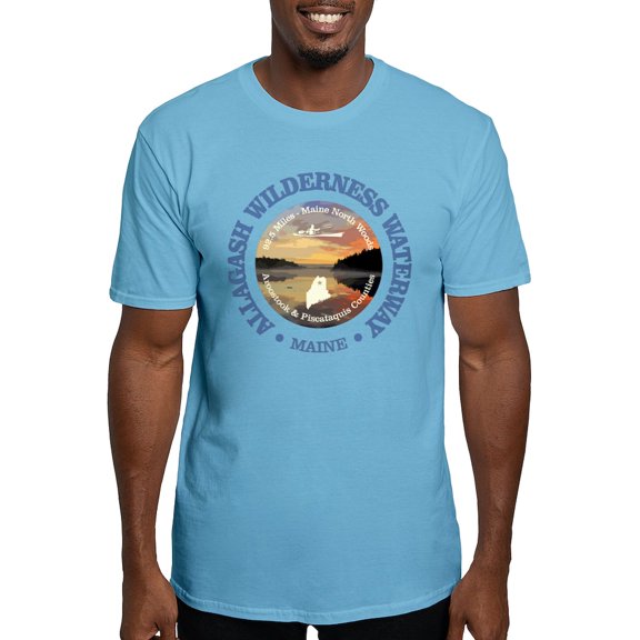 CafePress - Allagash Wilderness Waterway T Shirt - Fitted T-Shirt, Vintage Fit Soft Cotton Tee
