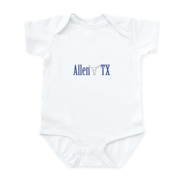 CafePress - Allen Texas Body Suit - Baby Light Bodysuit, Size Newborn - 24 Months
