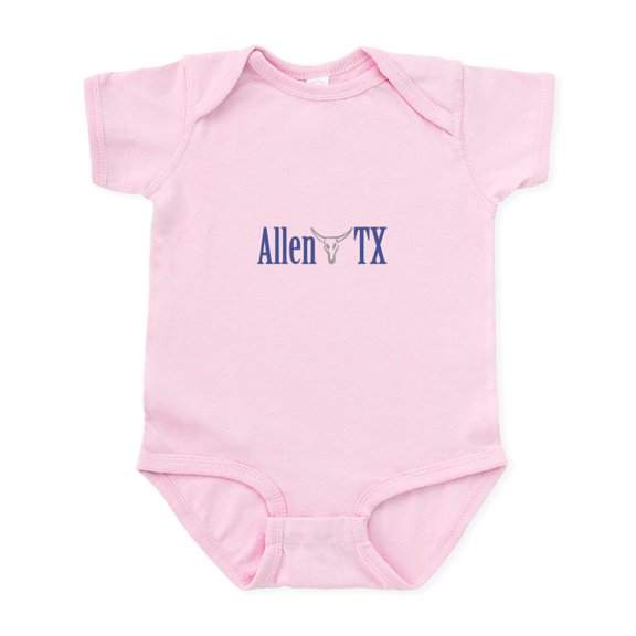 CafePress - Allen Texas Body Suit - Baby Light Bodysuit, Size Newborn - 24 Months