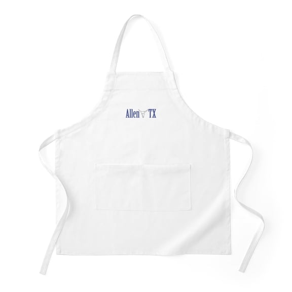 CafePress - Allen Texas - Kitchen Apron with Pockets, Grilling Apron, Baking Apron