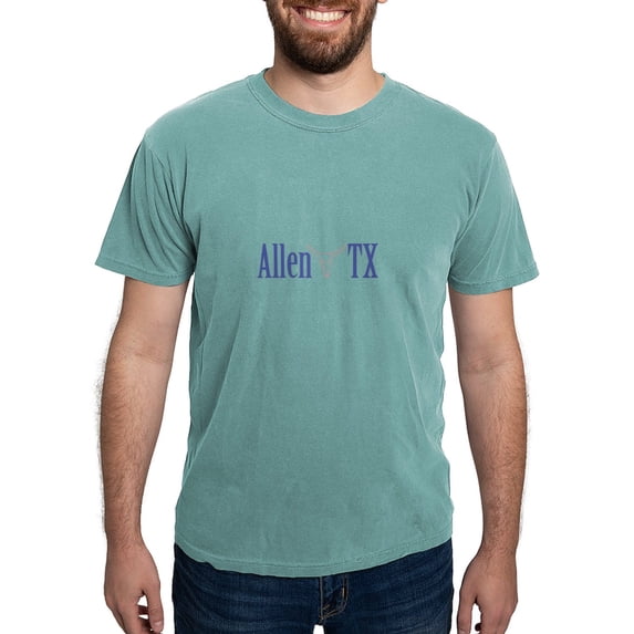 CafePress - Allen Texas T Shirt - Mens Comfort Colors Shirt