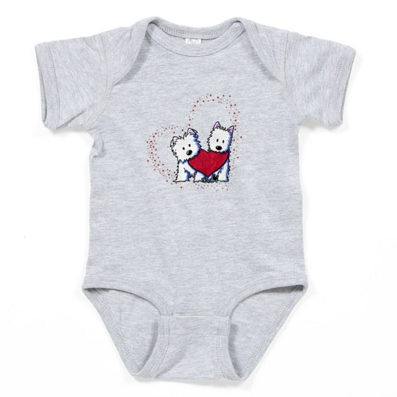 CafePress - Allstar Westie Love - Cute Infant Bodysuit Baby Romper - Size Newborn - 24 Months