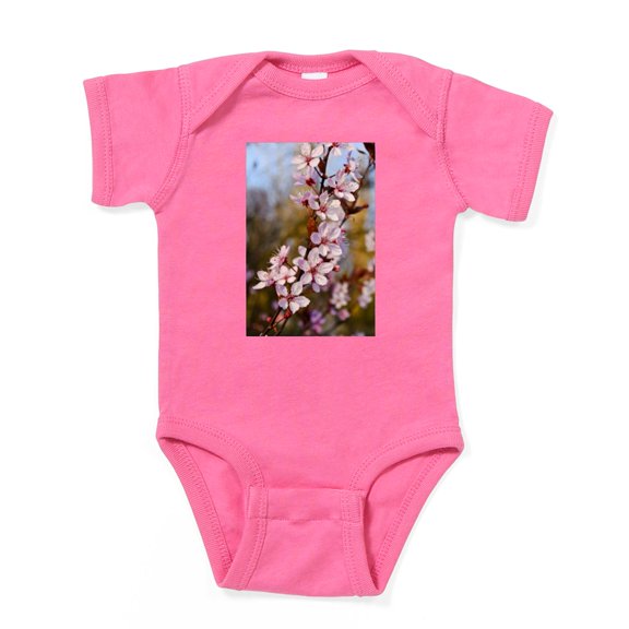 CafePress - Almond Blossoms In Spring - Cute Infant Bodysuit Baby Romper - Size Newborn - 24 Months