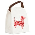 thumbnail image 1 of CafePress - Aloha Doxies In Red - Canvas Lunch Bag with Strap Handle, 1 of 2