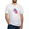 thumbnail image 1 of CafePress - Aloha Flowers T Shirt - Fitted T-Shirt, Vintage Fit Soft Cotton Tee, 1 of 4