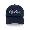 thumbnail image 1 of CafePress - Aloha Rainbow - Adjustable 100% Brushed Unisex Casual Cotton Baseball Cap, Beige, 1, 1 of 2