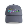 thumbnail image 1 of CafePress - Aloha Rainbow - Adjustable 100% Brushed Unisex Casual Cotton Baseball Cap, Beige, 1, 1 of 2