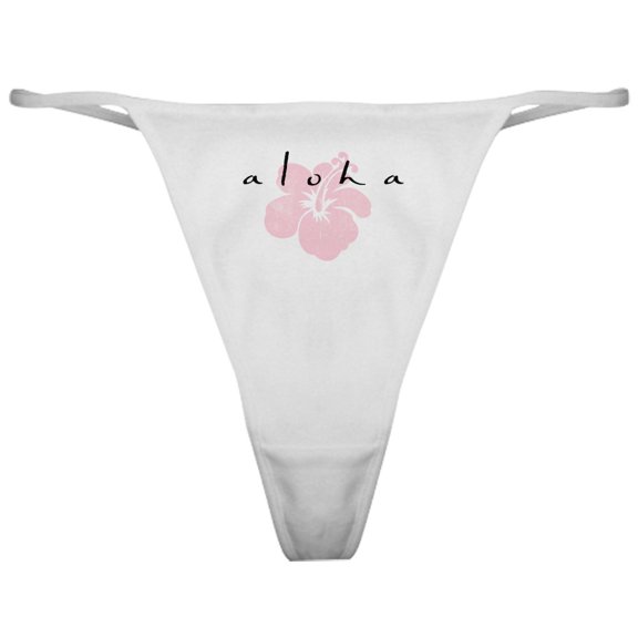 CafePress - Aloooha Classic Thong - Women's Sexy Novelty Thong Panties Underwear
