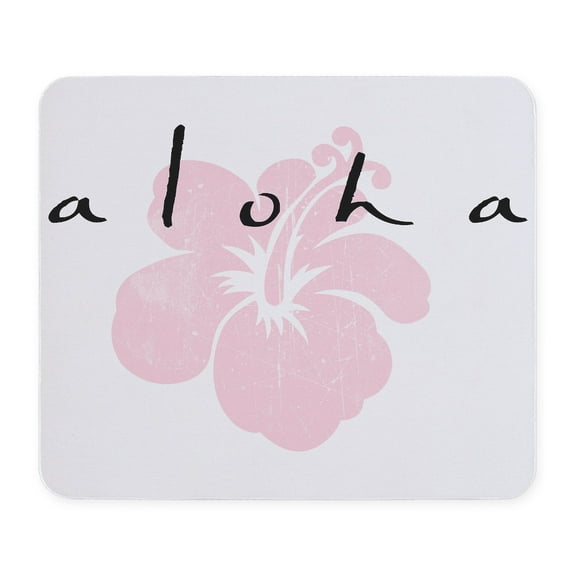 CafePress - Aloooha Mousepad - Non-slip Rubber Mousepad, Gaming Mouse Pad
