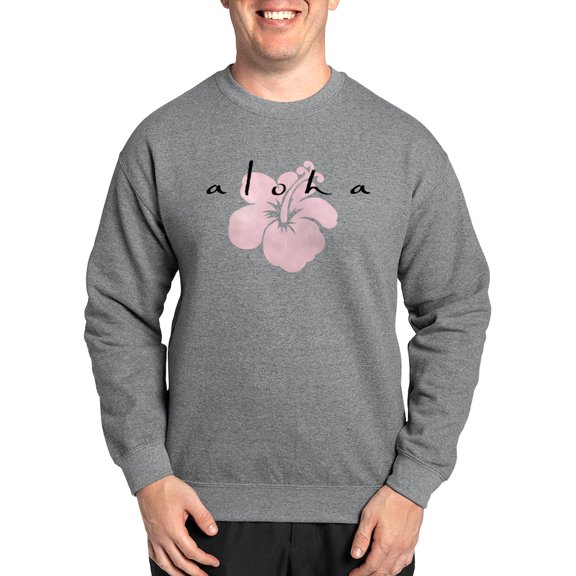CafePress - Aloooha Sweatshirt - Crew Neck Sweatshirt
