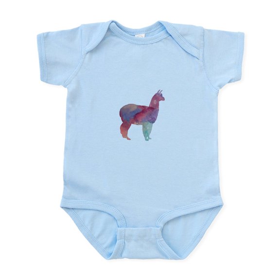 CafePress - Alpaca Body Suit - Baby Light Bodysuit, Size Newborn - 24 Months