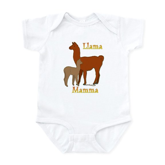 CafePress - Alpaca & Cria Infant Bodysuit - Baby Light Bodysuit, Size Newborn - 24 Months