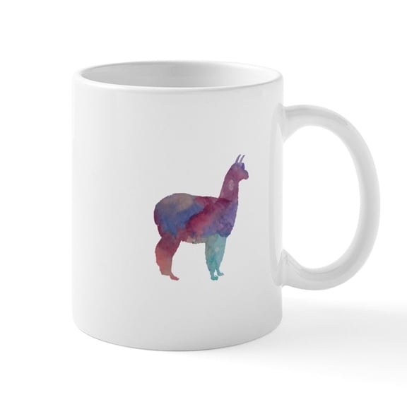 CafePress - Alpaca Mugs - 11 oz Ceramic Mug - Novelty Coffee Tea Cup