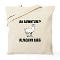 thumbnail image 1 of CafePress - Alpaca My Bags Tote Bag - Unisex Canvas Tote Bag, Beige, 1-Piece, 1 of 6