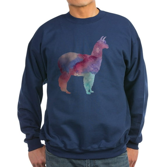 CafePress - Alpaca Sweatshirt - Classic Crew Neck Sweatshirt