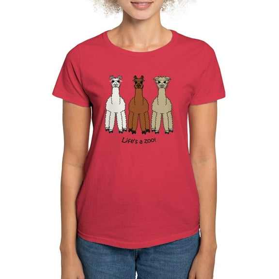 CafePress - Alpacalight Women's Dark T Shirt - Women's Traditional Fit Dark T-Shirt
