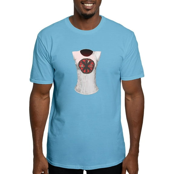 CafePress - Alpha Omega T Shir T Shirt - Fitted T-Shirt, Vintage Fit Soft Cotton Tee