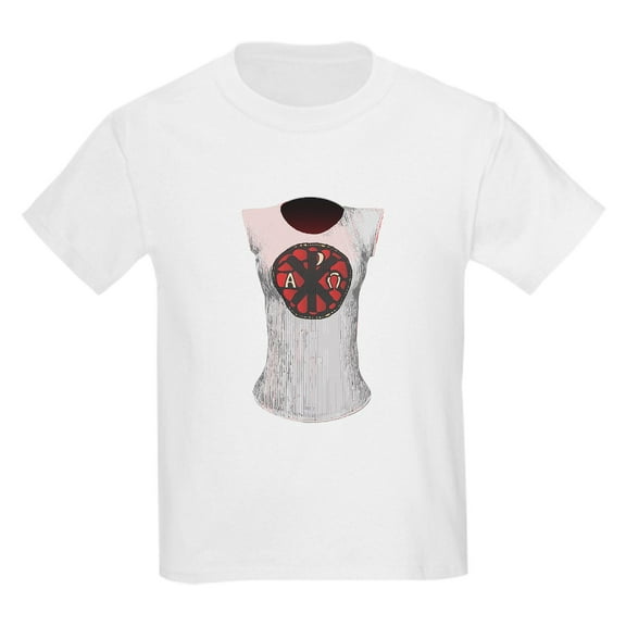 CafePress - Alpha Omega T Shir T Shirt - Light T-Shirt Kids XS-XL