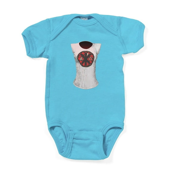 CafePress - Alpha Omega T Shirt Body Suit - Cute Infant Bodysuit Baby Romper - Size Newborn - 24 Months