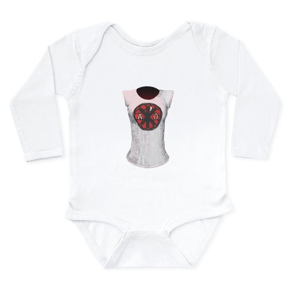 CafePress - Alpha Omega T Shirt Body Suit - Long Sleeve Cotton Baby Bodysuit