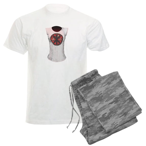 CafePress - Alpha Omega T Shirt Pajamas - Men's Light Loose Fit Cotton Pajama Set
