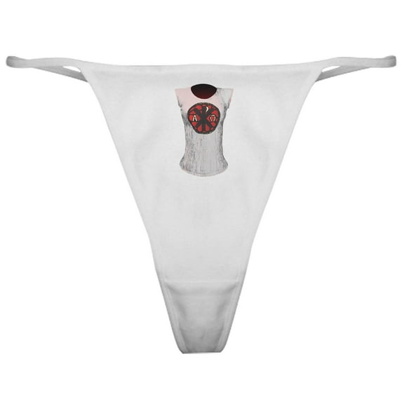 CafePress - Alpha Omega T Shirt - Women's Novelty Thong Panties Underwear