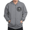 thumbnail image 1 of CafePress - Alpha Sigma Phi Black And White Seal Sweatshirt - Zip Hoodie, Classic Hooded Sweatshirt with Metal Zipper, 1 of 4