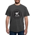 thumbnail image 1 of CafePress - Alpha Sigma Phi Black And White Seal T Shirt - Mens Comfort Colors Shirt, 1 of 5