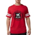 thumbnail image 1 of CafePress - Alpha Sigma Phi Black And White Seal T Shirt - Mens Football Shirt, 1 of 4
