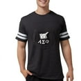 thumbnail image 1 of CafePress - Alpha Sigma Phi Black And White Seal T Shirt - Mens Football Shirt, 1 of 4