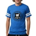 thumbnail image 1 of CafePress - Alpha Sigma Phi Black And White Seal T Shirt - Mens Football Shirt, 1 of 4