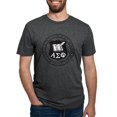 thumbnail image 1 of CafePress - Alpha Sigma Phi Black And White Seal T Shirt - Mens Tri-blend T-Shirt, 1 of 4