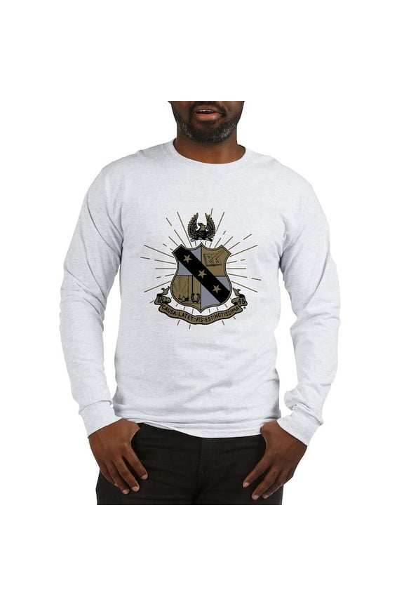 - Alpha Sigma Phi Coat Of Arms Long Sleeve T Shirt - Unisex Cotton Long Sleeve T-Shirt