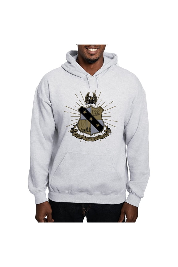 - Alpha Sigma Phi Coat Of Arms Sweatshirt - Pullover Hoodie, Hooded Sweatshirt