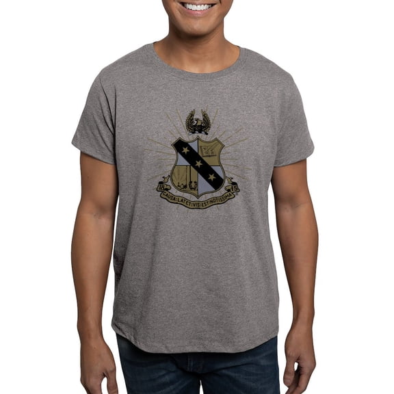 CafePress - Alpha Sigma Phi Coat Of Arms T Shirt - Men's Fitted T-Shirt