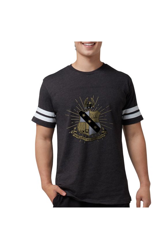- Alpha Sigma Phi Coat Of Arms T Shirt - Mens Football Shirt