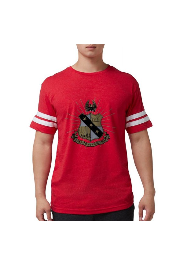 - Alpha Sigma Phi Coat Of Arms T Shirt - Mens Football Shirt