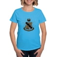 thumbnail image 1 of CafePress - Alpha Sigma Phi Coat Of Arms T Shirt - Women's Traditional Fit Dark T-Shirt, 1 of 4