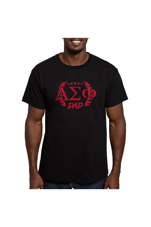 - Alpha Sigma Phi Greek Dad Cardinal T Shirt - Men's Fitted T-Shirt