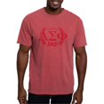 thumbnail image 1 of CafePress - Alpha Sigma Phi Greek Dad Cardinal T Shirt - Mens Comfort Colors Shirt, 1 of 5
