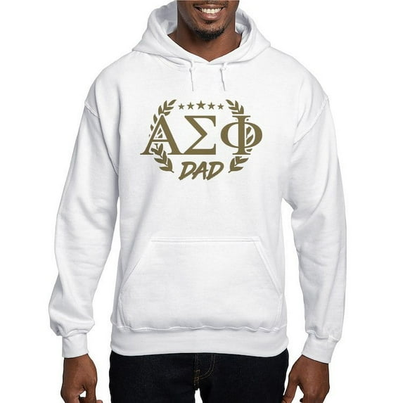 CafePress - Alpha Sigma Phi Greek Dad Gold Sweatshirt - Pullover Hoodie, Hooded Sweatshirt