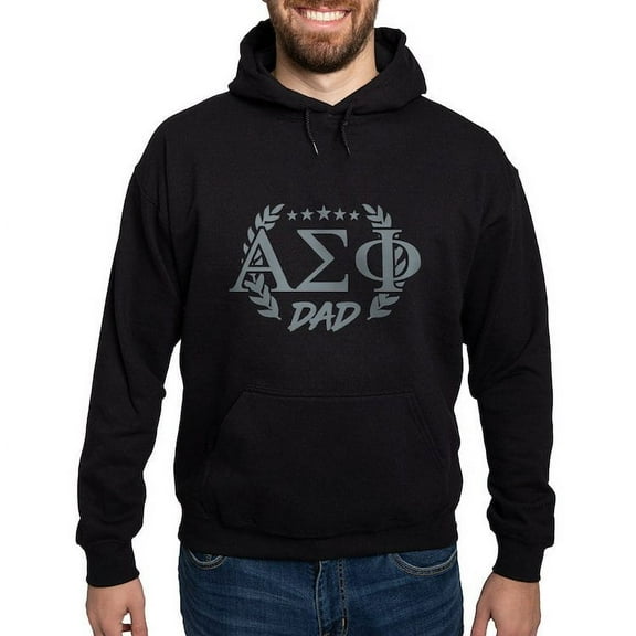 CafePress - Alpha Sigma Phi Greek Dad Stone Sweatshirt - Pullover Hoodie, Classic, Comfortable Hooded Sweatshirt