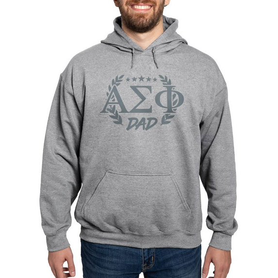 CafePress - Alpha Sigma Phi Greek Dad Stone Sweatshirt - Pullover Hoodie, Hooded Sweatshirt