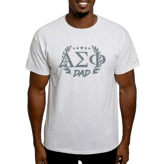 CafePress - Alpha Sigma Phi Greek Dad Stone T Shirt - Men's Classic Graphic T-Shirt