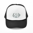 thumbnail image 1 of CafePress - Alpha Sigma Phi Greek Dad Stone - Adjustable Unisex Printed Trucker Hat with Mesh Back, 1 of 8