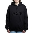 thumbnail image 1 of CafePress - Alpha Sigma Phi Greek Letters Black Sweatshirt - Pullover Hoodie, Classic & Comfortable Hooded Sweatshirt, 1 of 4