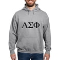 thumbnail image 1 of CafePress - Alpha Sigma Phi Greek Letters Black Sweatshirt - Pullover Hoodie, Hooded Sweatshirt, 1 of 4
